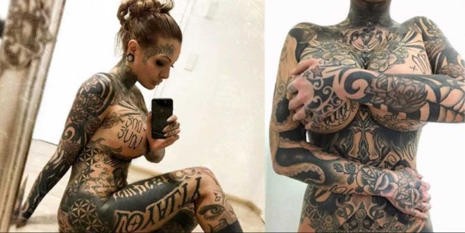 tatouage intégral