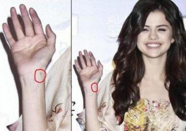 Le tatouage de Selena Gomez au poignet