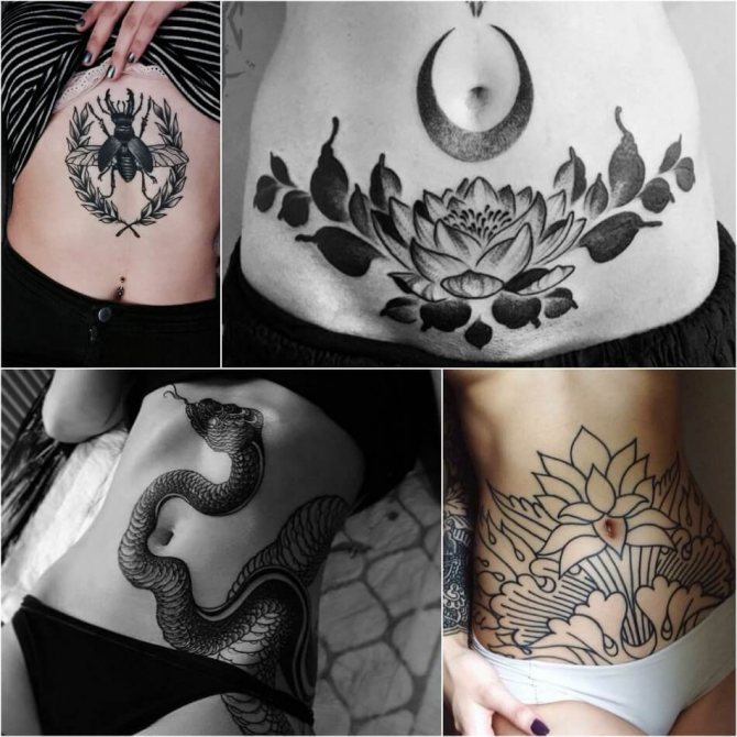 Tatouage sur le ventre - Tatouage sur le ventre - Tatouage sur le ventre