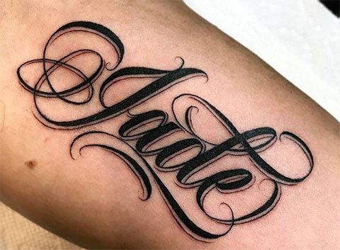 Inscriptions de tatouage