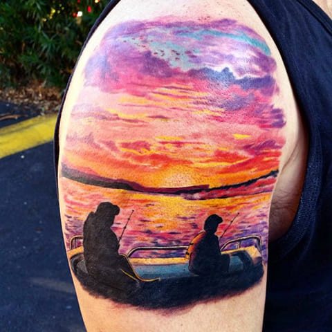 Tatouage du ciel