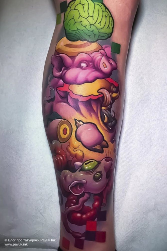 tatouage nouveau crâne 10