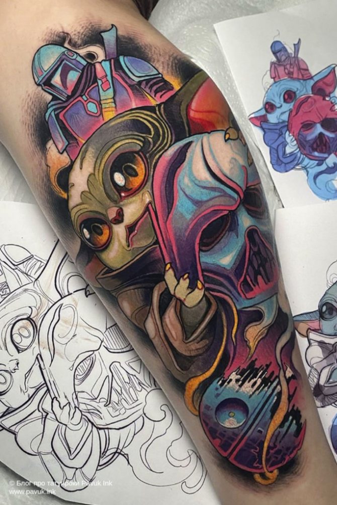 tatouage nouveau crâne 24