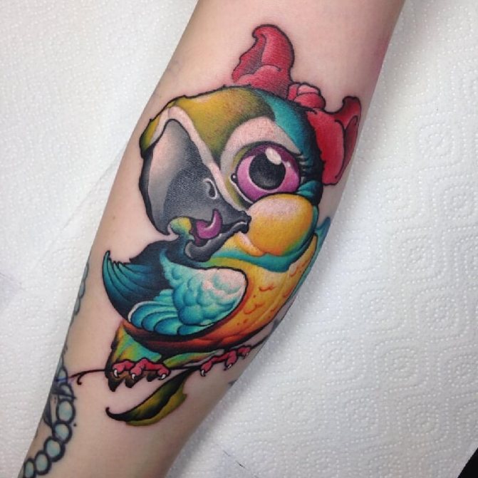 Newskool Tattoo - Tatouage de style Newskool