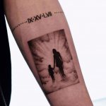 Tatouage de la maman