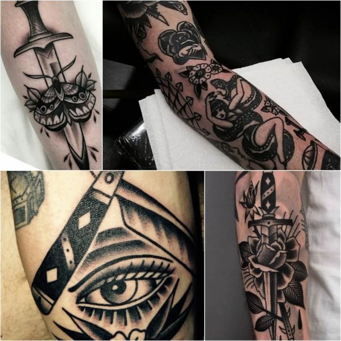 Tattoo oldskool - Tattoo Oldskool - Tattoo Style Oldskool - Tattoo Oldskool Noir et Blanc