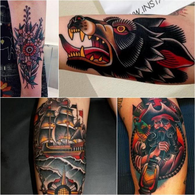 Tattoo oldskool - Tattoo Oldskool - Style de tatouage