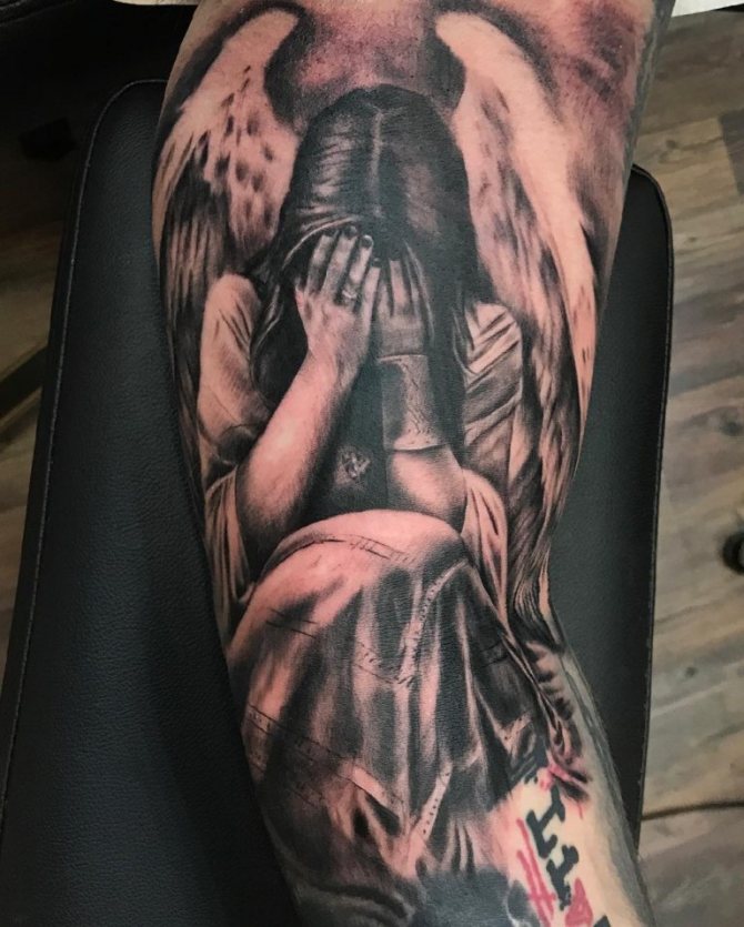 Tatouage ange déchu