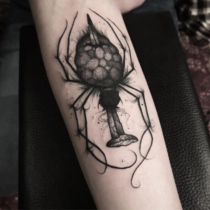 tattoo spider - tattoo spider - signification tattoo spider - croquis tattoo spider - photo tattoo spider
