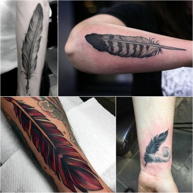Plume de tatouage - Plume de tatouage - Plume de tatouage - Plume de tatouage pour homme