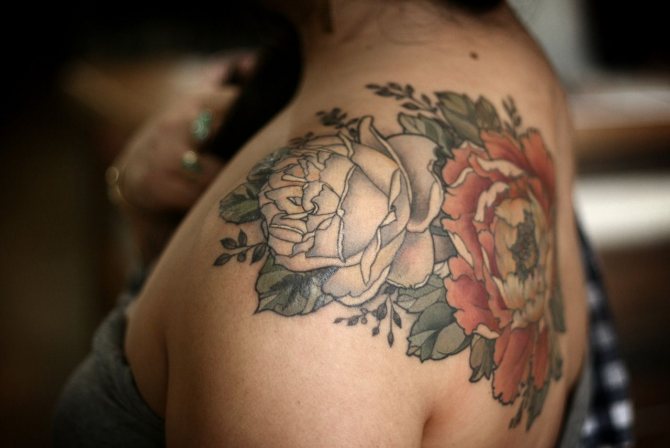 signification du tatouage pivoine pour les filles