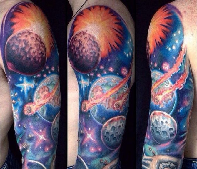 planètes tatouées