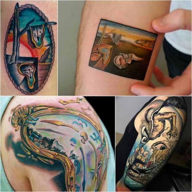 Tattoo artwork - Tattoo Painting - Tattoo Masterpieces - Tattoo Dali