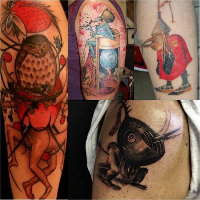 Tatouage basé sur des peintures - Peinture de tatouage - Chefs-d'œuvre de tatouage - Tattoo Bosch