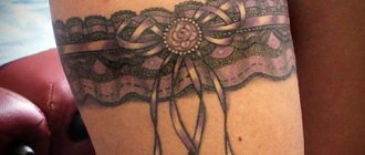 Jarretière de tatouage