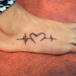 Tatouage de Pulse sur le poignet, le cou et la main. Croquis, signification, photo