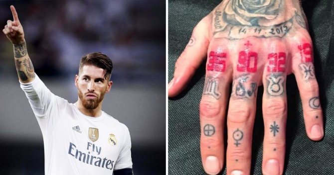 tatouage de Ramos