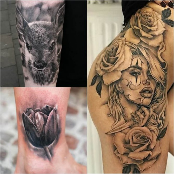 Tattoo Realism - Tatouage réaliste - Style de tatouage réaliste - Tatouage féminin réaliste
