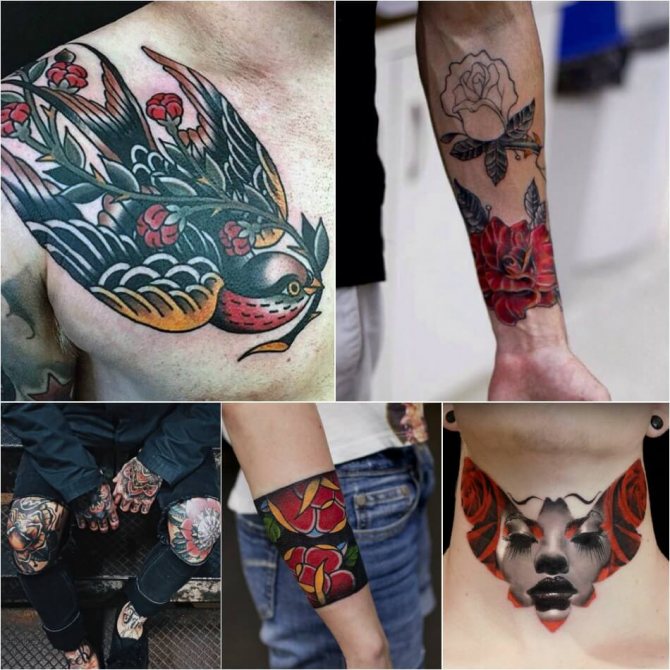 Tattoo Rose - Croquis et signification de Tattoo Rose