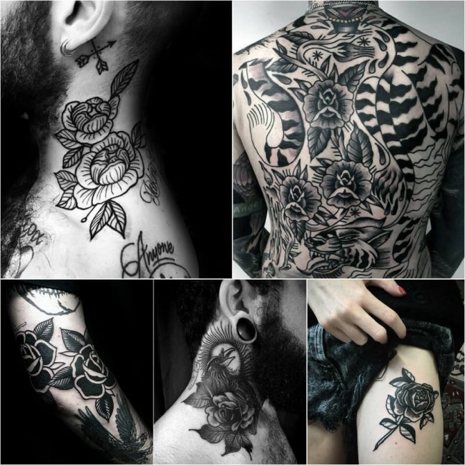 Tattoo Rose - Signification de Tattoo Rose