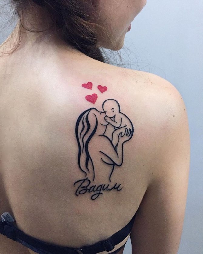 tatouage d'anniversaire