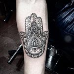 Bras de tatouage Fatima
