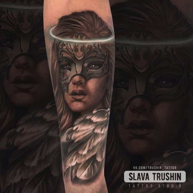 manchon de tatouage pour filles noir