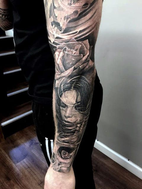 Manchon de tatouage pour hommes