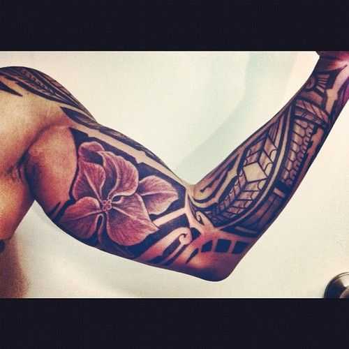tatouage de fleur