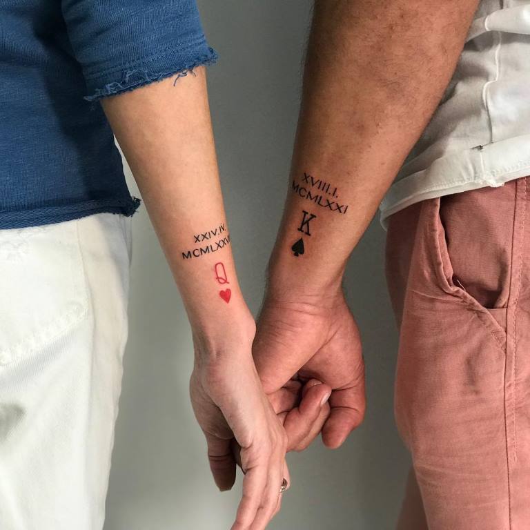 tatouage avec date