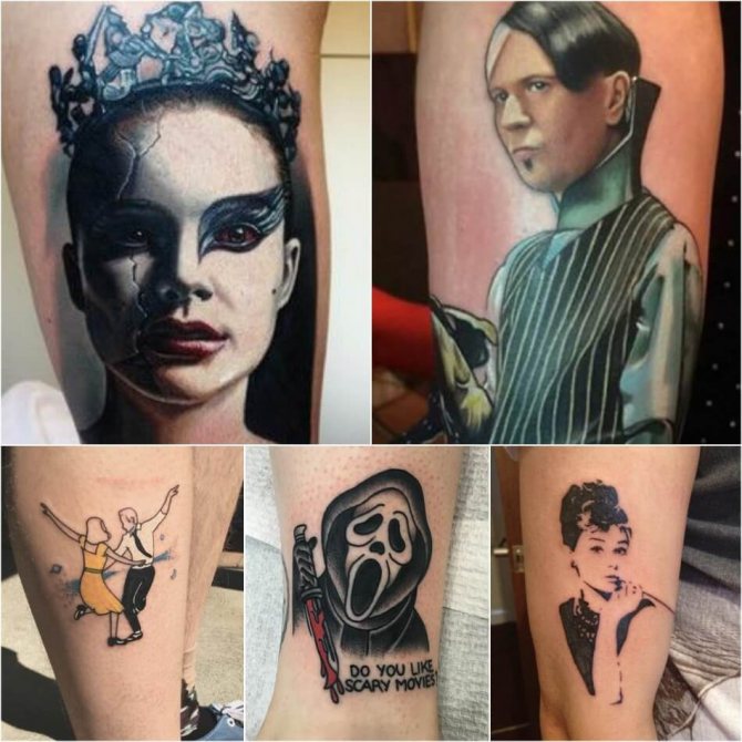 Tatouage de personnages de films - Idées pour tatouer les cinéphiles - Tattoo Film