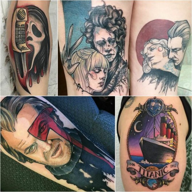 Tatouage de personnages de films - Idées pour tatouer les cinéphiles - Tattoo Film