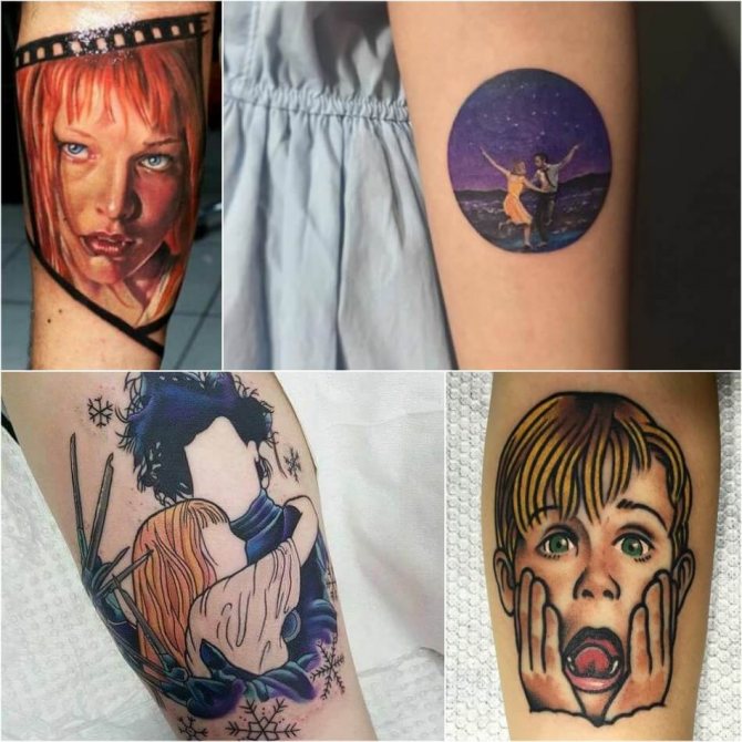 Tatouage de personnages de films - Idées pour tatouer les cinéphiles - Tattoo Film