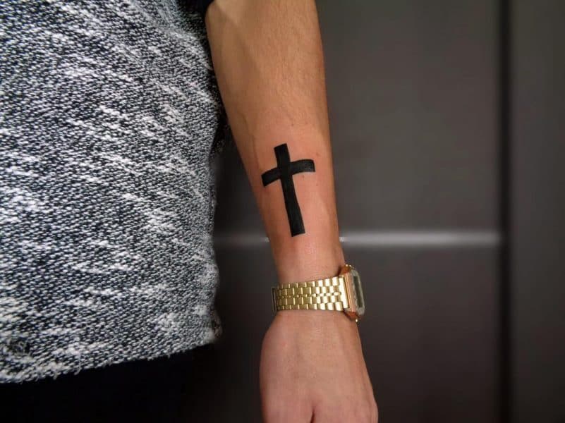 Tattoo Croix Catholique