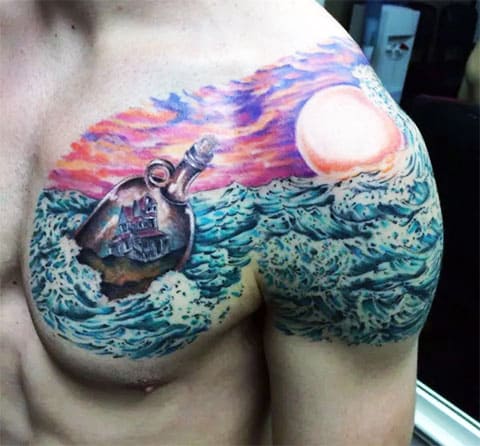 Tatouage du ciel