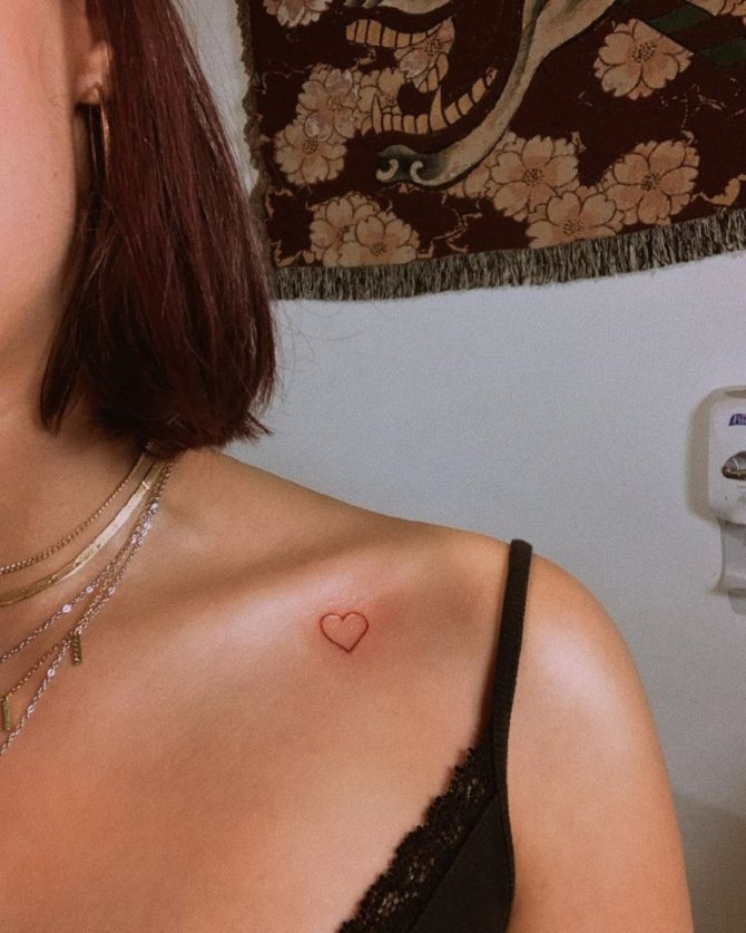 Tatouage du cœur