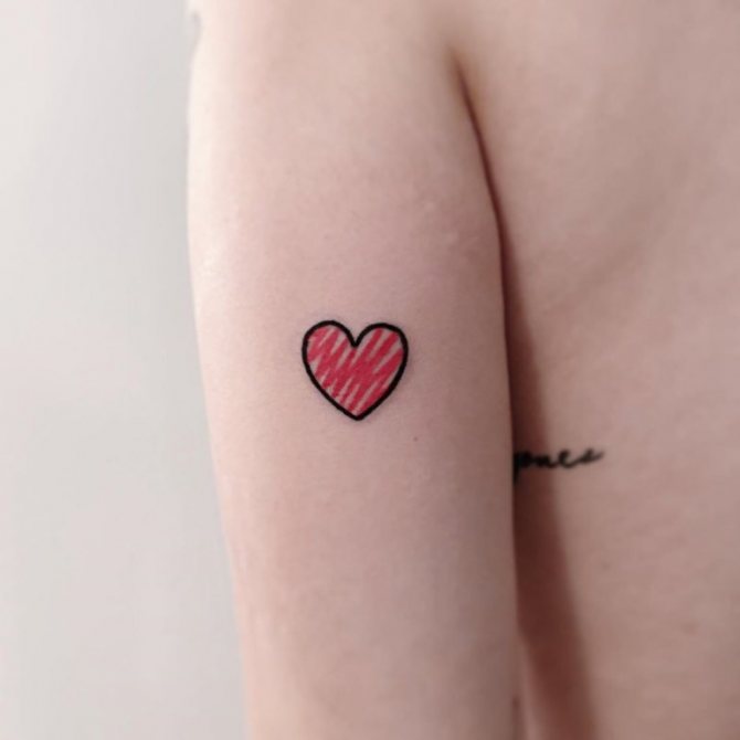 tatouer un cœur