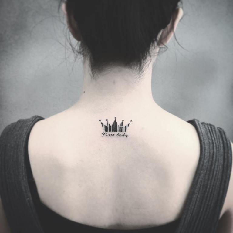 photo de code-barres de tatouage