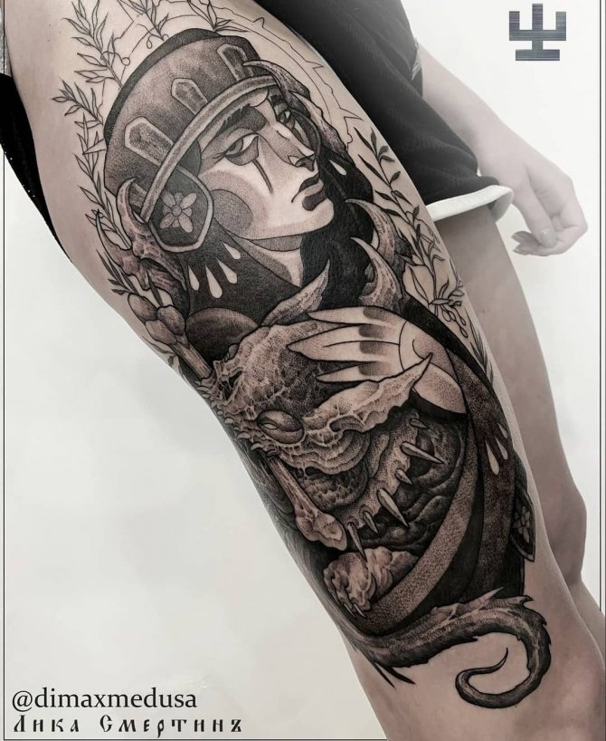 Tatouage des dieux slaves