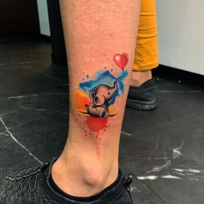 Signification des tatouages d'éléphants pour les filles