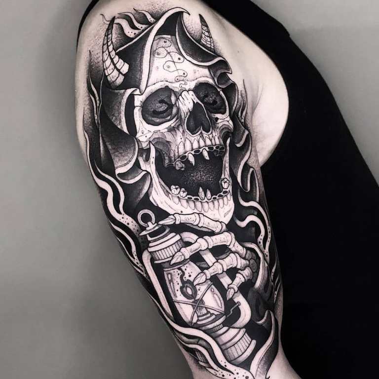 tatouage signification de la mort
