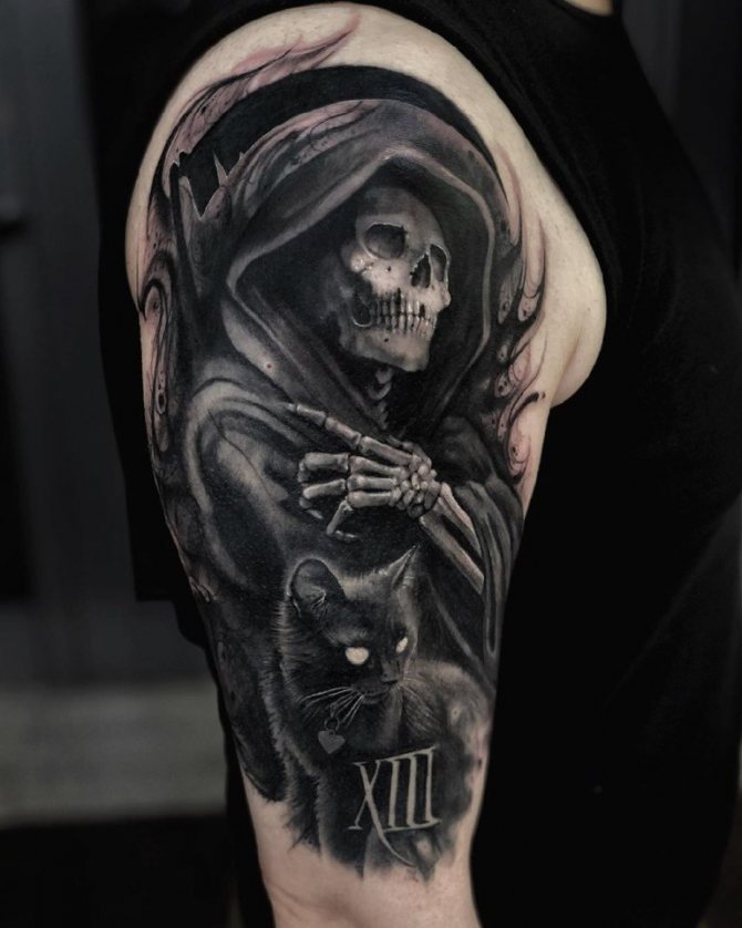 tatouage de la mort