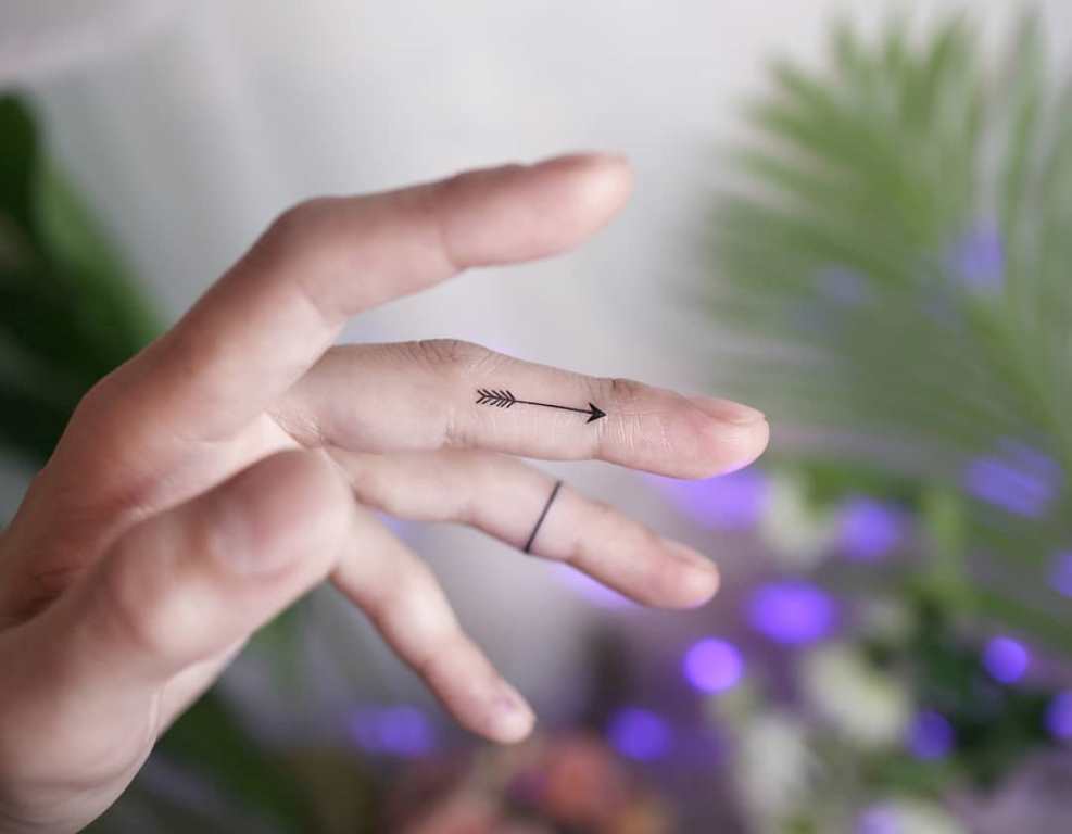 tatouage de flèche