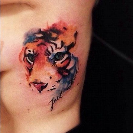 tatouage de tigre