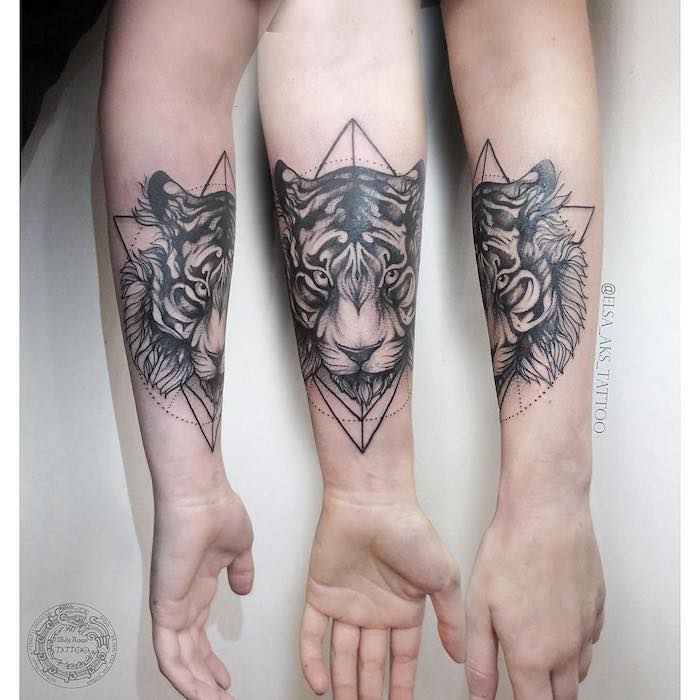 tatouage tigre