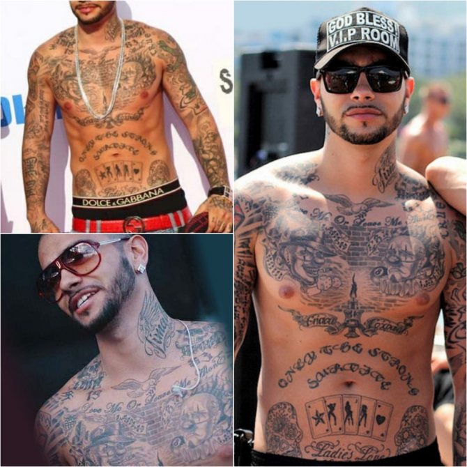 tatumati - tatumati sur la poitrine - tatumati sur le ventre