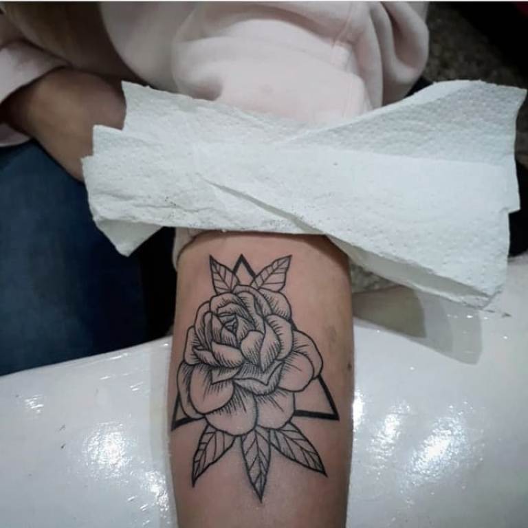 triangles de tatouage