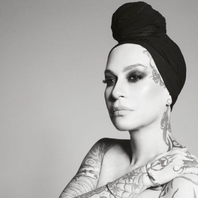 Tatouages de célébrités féminines