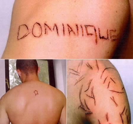 Tatouage de représailles (7 photos)