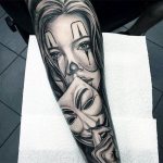 Tatouage dans le style Chicano